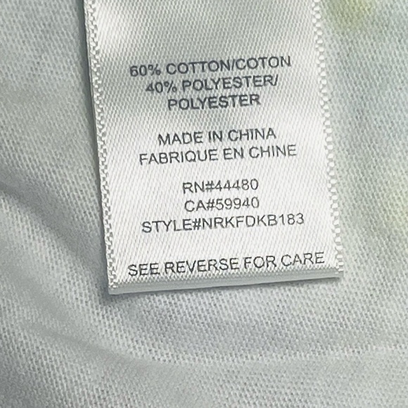 love,fire baby doll dress tiered sleeveless baby tie dye green pink Size XL - Picture 10 of 14